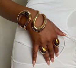 oye-store-jewelry-bracelet-05 Gold Abstract Statement Cuff Bracelet