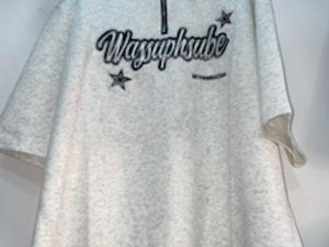 Men’s Oversized Polo Sweatshirt